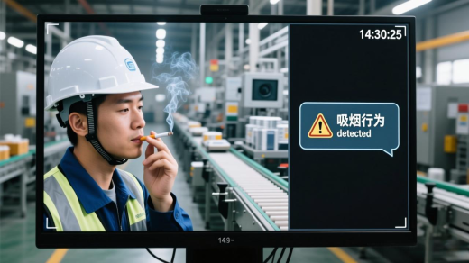 工廠吸煙行為監(jiān)控抓拍告警系統方案