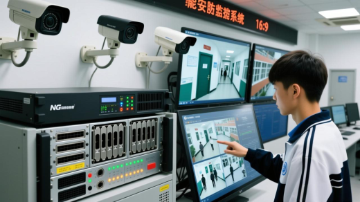 中職學校監(jiān)控升級ai智能預警系統步驟